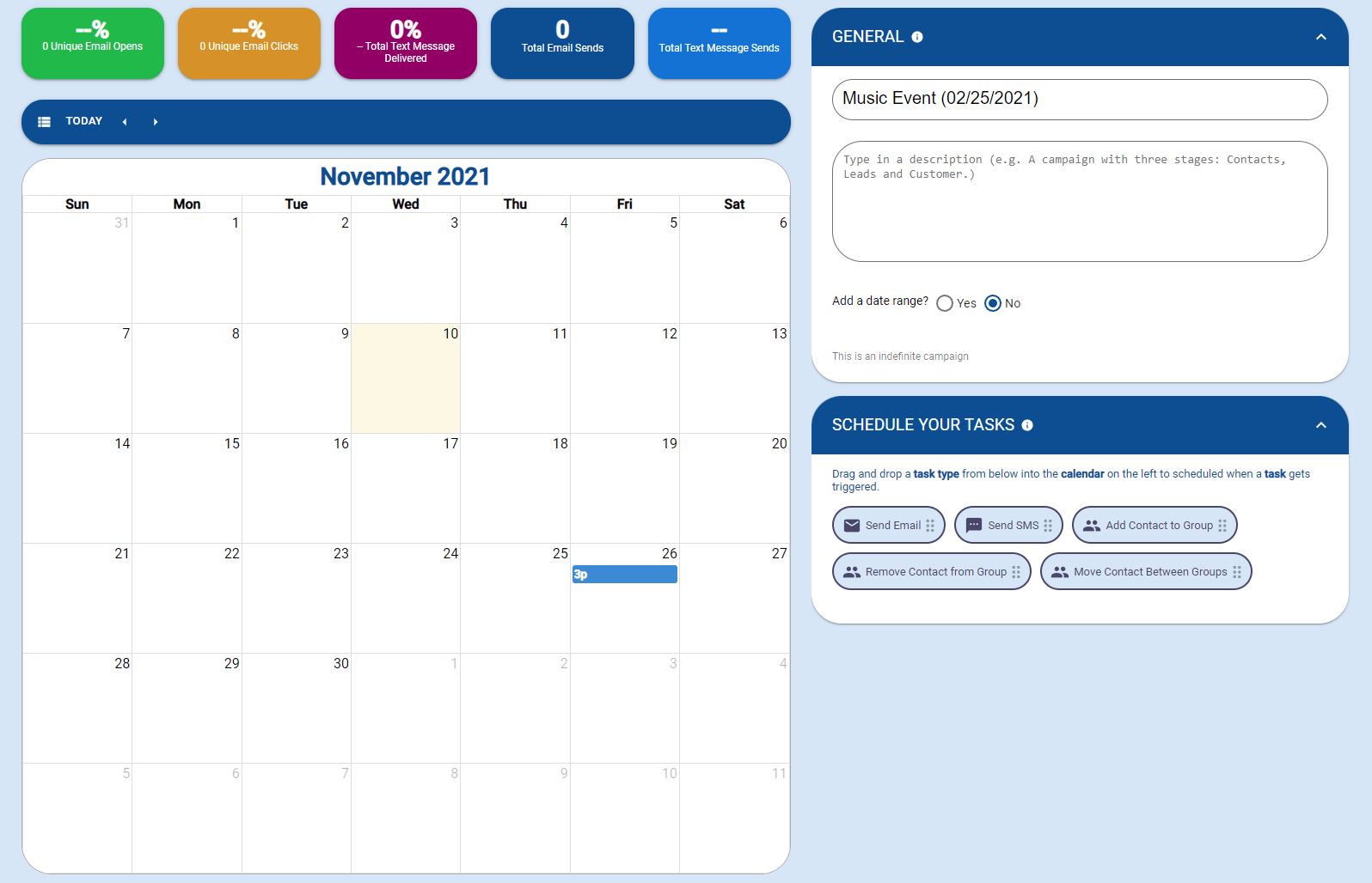 Campaign Calendar